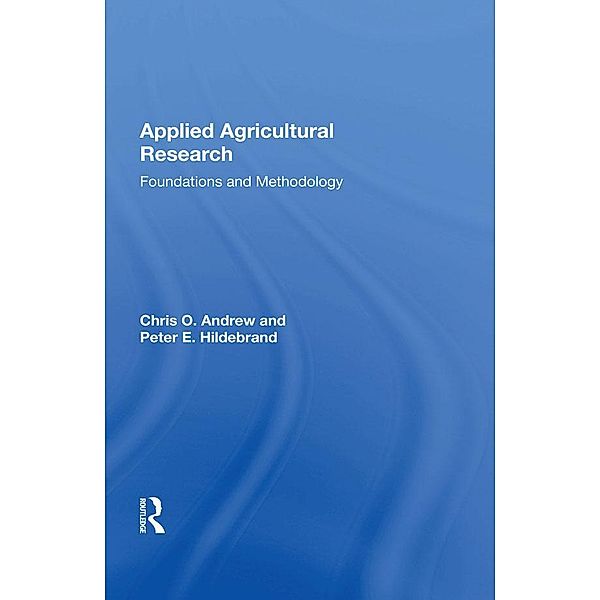 Applied Agricultural Research, Chris O Andrew