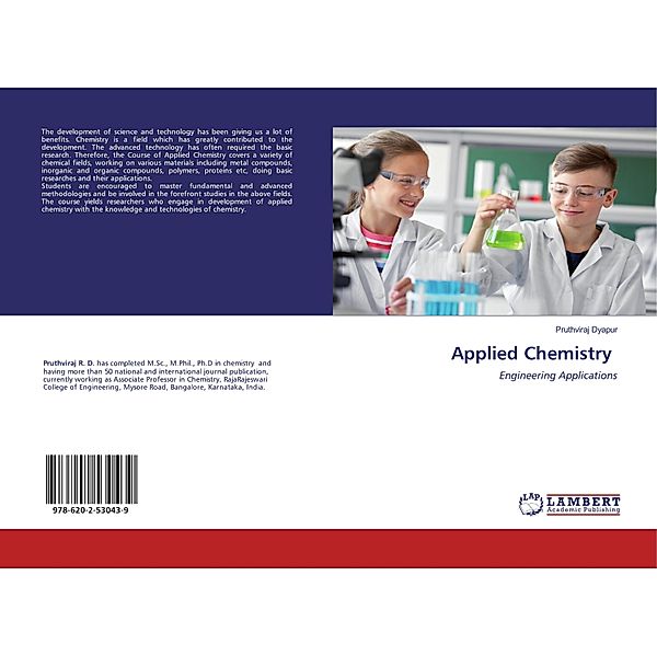 Applied Chemistry, Pruthviraj Dyapur