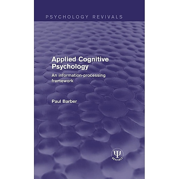 Applied Cognitive Psychology, Paul Barber