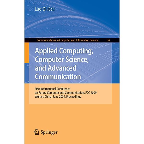 Applied Computing Computer Science And Advanced Communication Buch