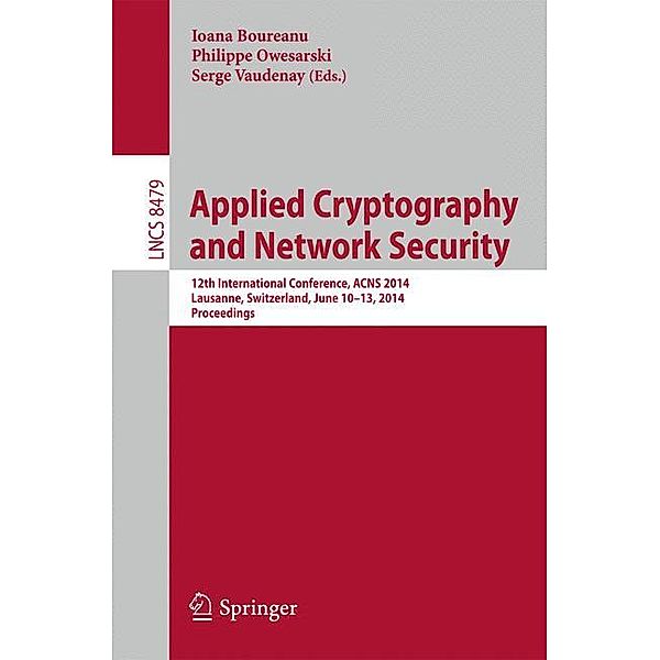 Applied Cryptography and Network Security