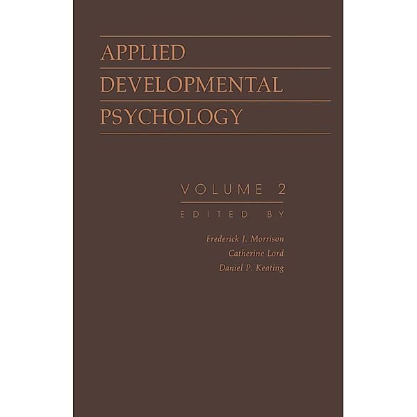 Applied Developmental Psychology