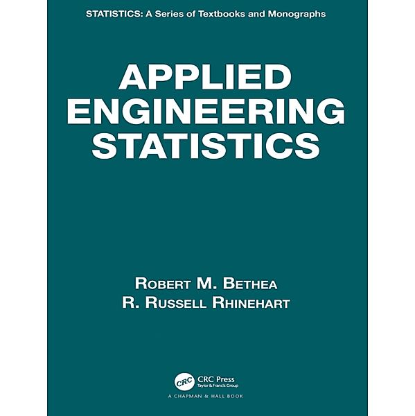 Applied Engineering Statistics, R. Russell Rhinehart