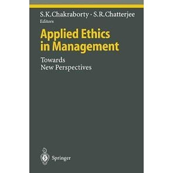 Applied Ethics in Management / Ethical Economy