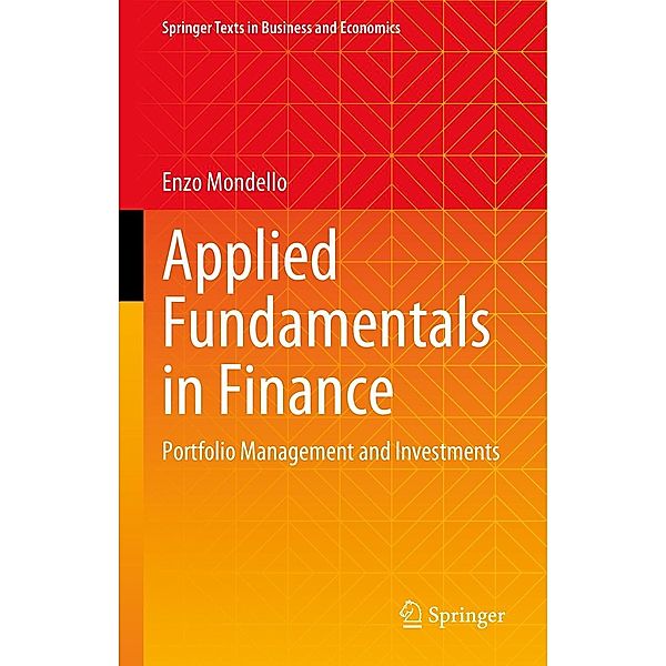 Applied Fundamentals in Finance / Springer Texts in Business and Economics, Enzo Mondello