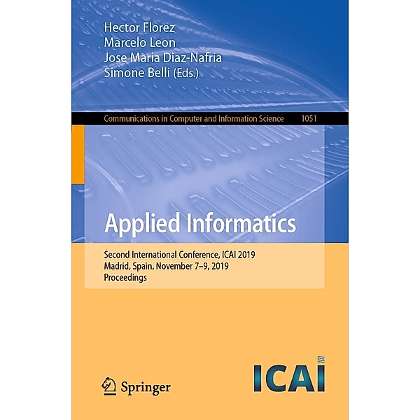 Applied Informatics / Communications in Computer and Information Science Bd.1051