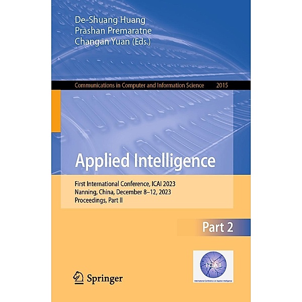 Applied Intelligence / Communications in Computer and Information Science Bd.2015