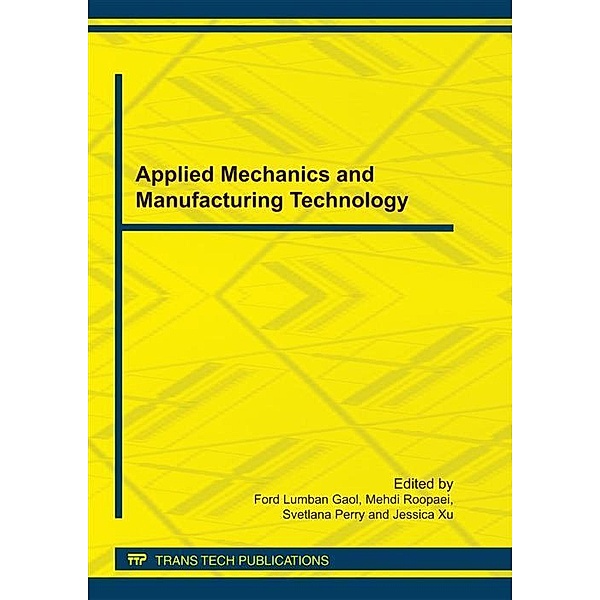 Applied Mechanics and Manufacturing Technology
