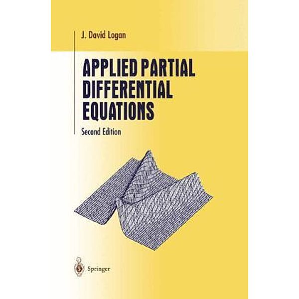 Applied Partial Differential Equations, J. David Logan