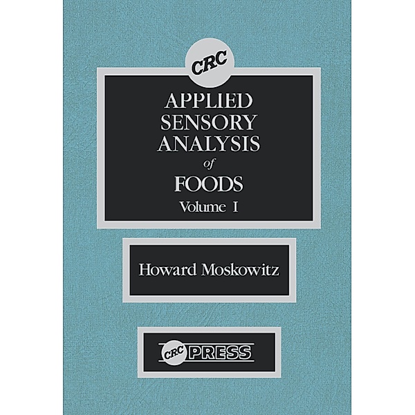 Applied Sensory Analy of Foods, Howard R. Moskowitz