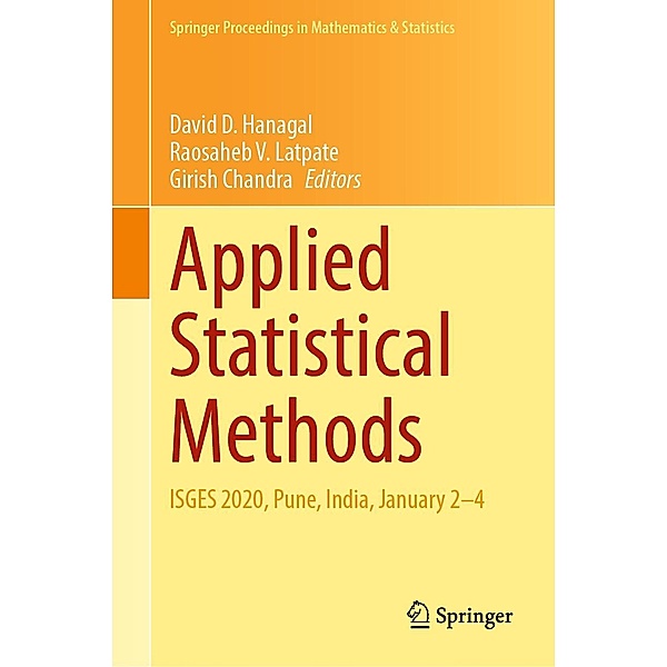 Applied Statistical Methods / Springer Proceedings in Mathematics & Statistics Bd.380