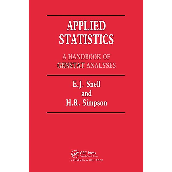 Applied Statistics, E. J. Snell, H. Simpson