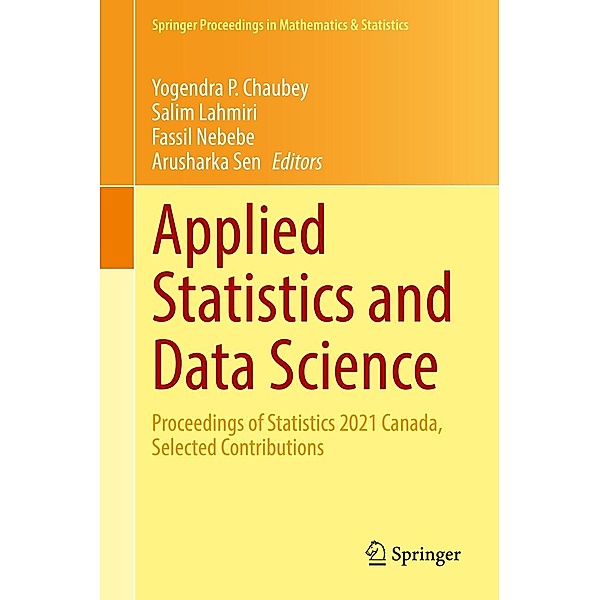 Applied Statistics and Data Science / Springer Proceedings in Mathematics & Statistics Bd.375