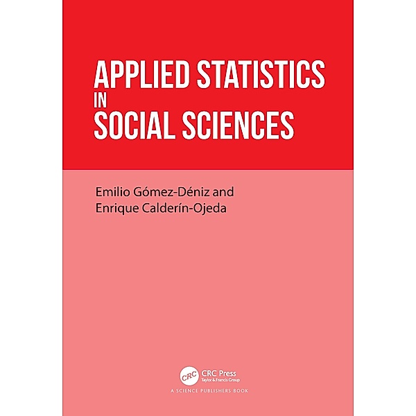 Applied Statistics in Social Sciences, Emilio Gómez-Déniz, Enrique Calderín-Ojeda