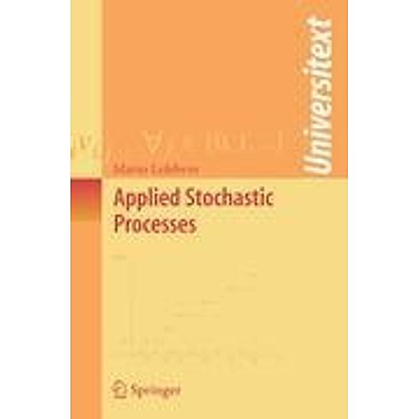 Applied Stochastic Processes, Mario Lefebvre