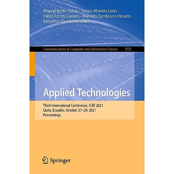 Applied Technologies / Communications in Computer and Information Science Bd.1535
