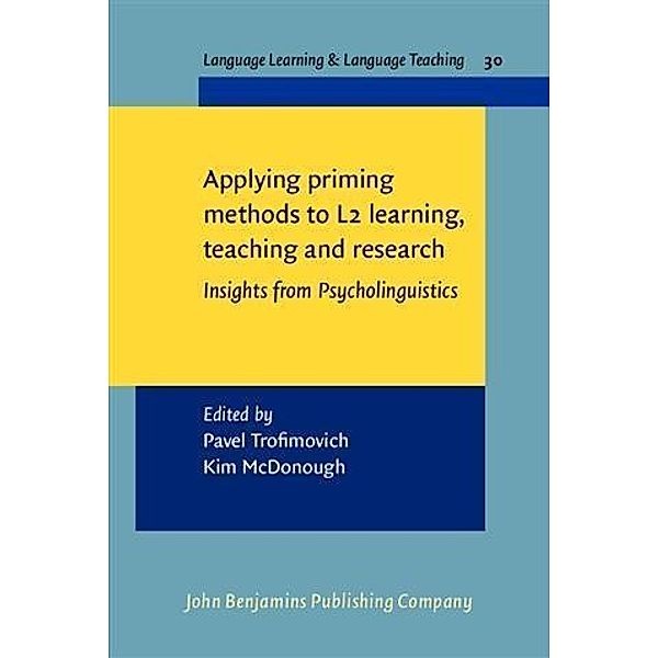 Applying priming methods to L2 learning, teaching and research