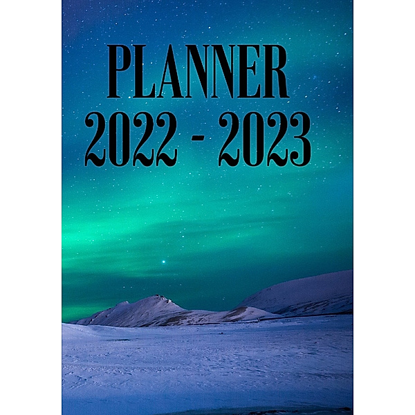 Appointment planner annual calendar 2022 - 2023, appointment calendar DIN A5, Kai Pfrommer