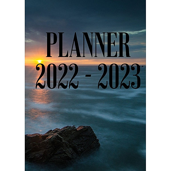 Appointment planner annual calendar 2022 - 2023, appointment calendar DIN A5, Kai Pfrommer