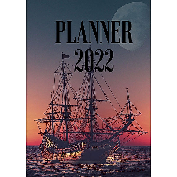 Appointment planner annual calendar 2022, appointment calendar DIN A5, Kai Pfrommer