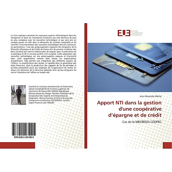 Apport NTI dans la gestion d'une coopérative d'épargne et de crédit, Jules Masembe Mbilizi