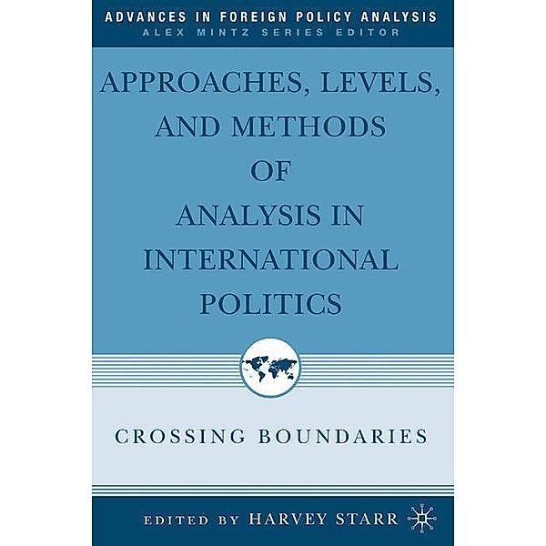 Approaches, Levels, and Methods of Analysis in International