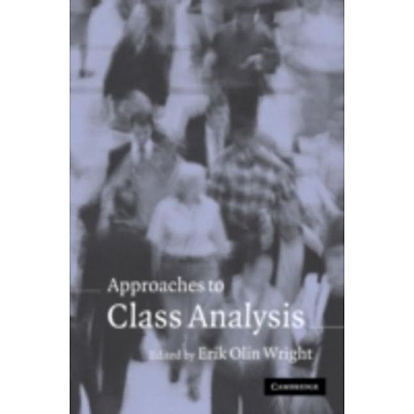 Approaches to Class Analysis