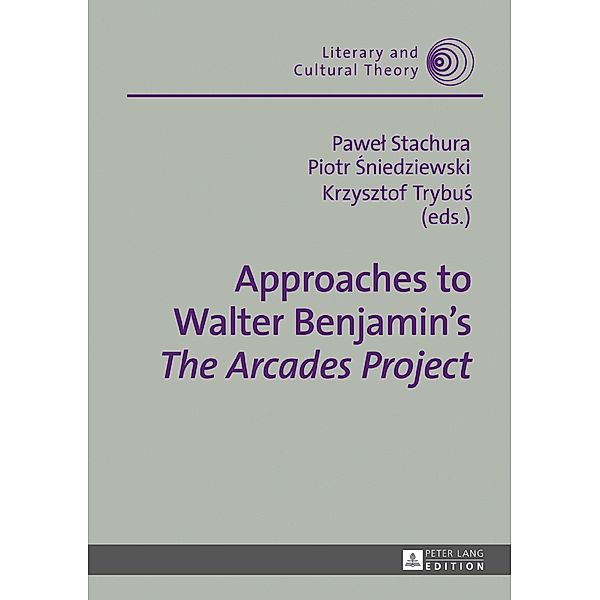 Approaches to Walter Benjamin's The Arcades Project