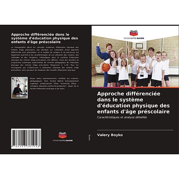 Approche différenciée dans le système d'éducation physique des enfants d'âge préscolaire, Valery Boyko