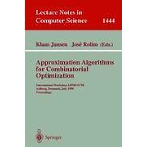 Approximation Algorithms for Combinatorial Optimization