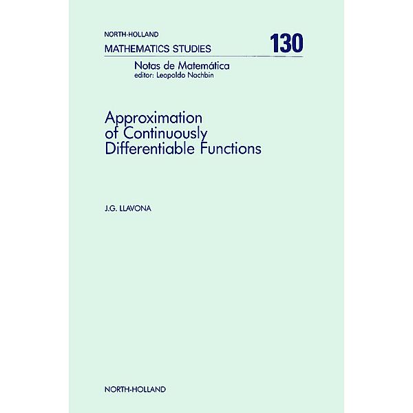 Approximation of Continuously Differentiable Functions, J. G. Llavona