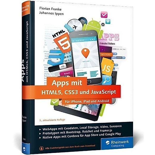 Apps mit HTML5, CSS3 und JavaScript, Florian Franke, Johannes Ippen