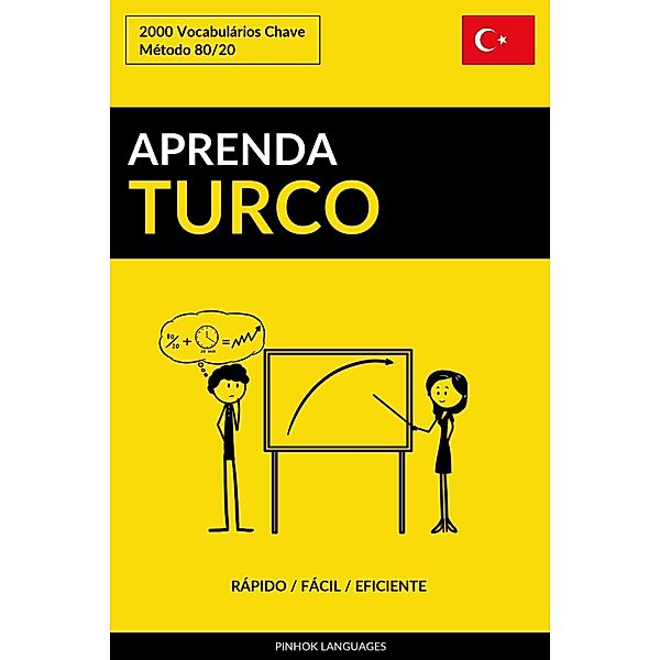 Aprenda Turco: Rapido / Facil / Eficiente: 2000 Vocabularios Chave, Pinhok Languages