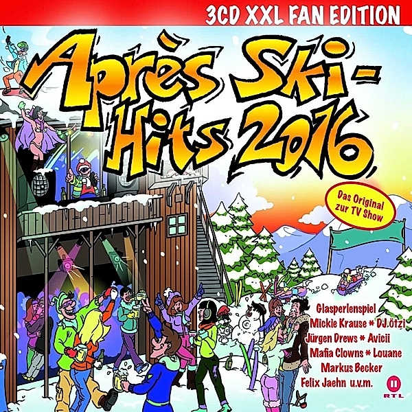 Apres Ski Hits 2016 (XXL Fan-Edition, 3 CDs), Various