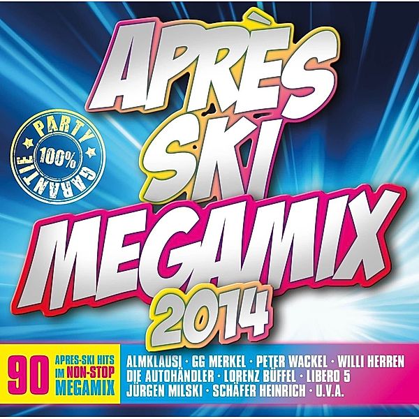 Apres Ski Megamix 2014 (2CD), Diverse Interpreten
