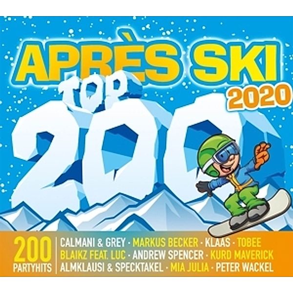 Apres Ski Top 200 2020, Diverse Interpreten