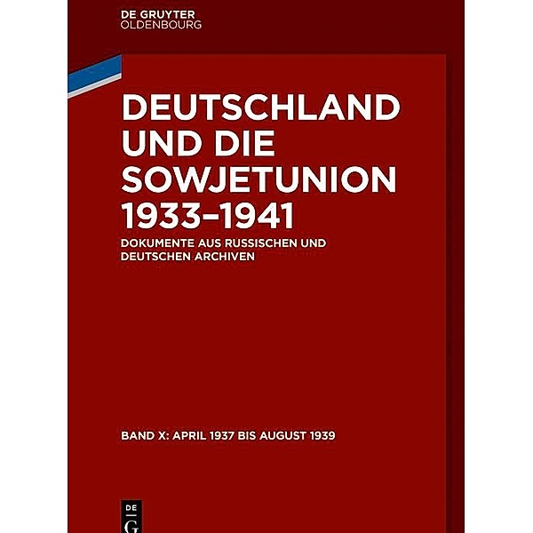 April 1937 bis August 1939 / Jahrbuch des Dokumentationsarchivs des österreichischen Widerstandes