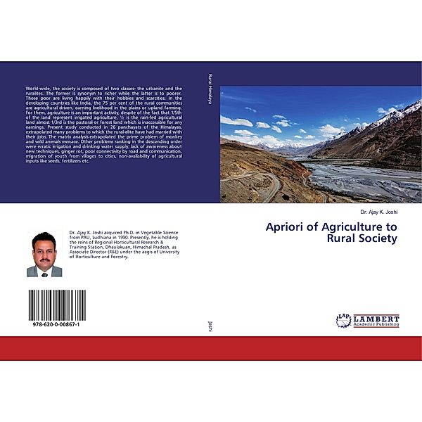 Apriori of Agriculture to Rural Society, Ajay K. Joshi