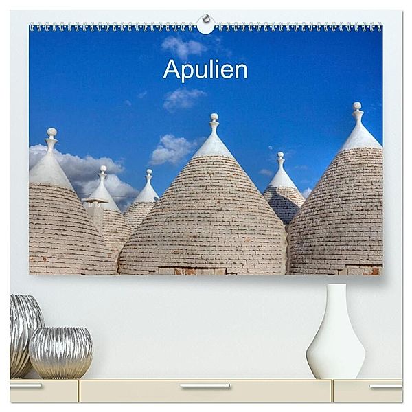 Apulien (hochwertiger Premium Wandkalender 2024 DIN A2 quer), Kunstdruck in Hochglanz, Joana Kruse