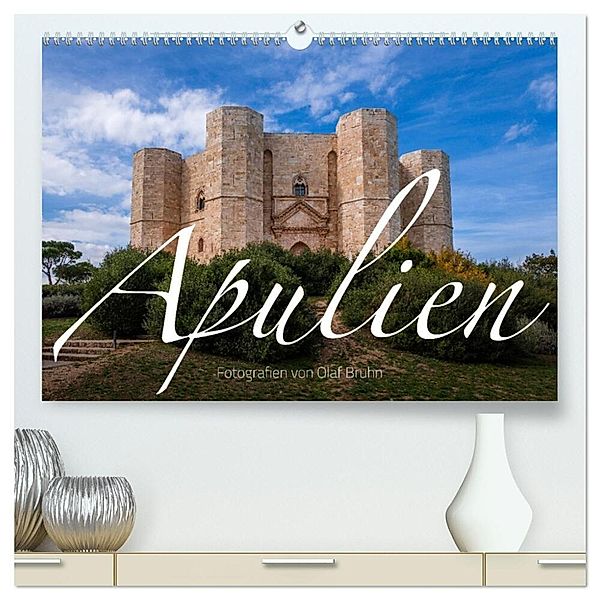 Apulien - Impressionen vom Südosten Italiens (hochwertiger Premium Wandkalender 2024 DIN A2 quer), Kunstdruck in Hochglanz, Olaf Bruhn