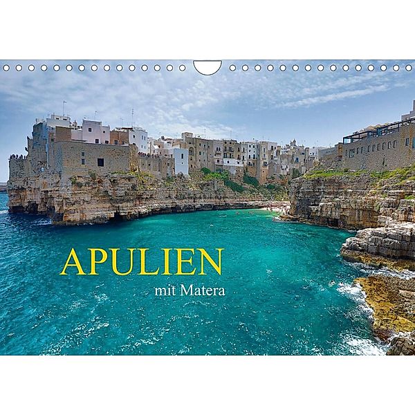 Apulien mit Matera (Wandkalender 2023 DIN A4 quer), Martin Rauchenwald