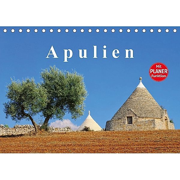 Apulien (Tischkalender 2018 DIN A5 quer), LianeM