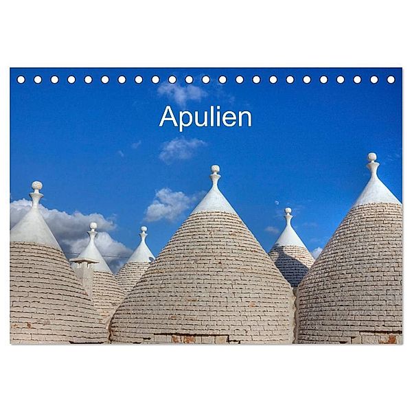 Apulien (Tischkalender 2024 DIN A5 quer), CALVENDO Monatskalender, Joana Kruse