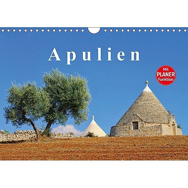 Apulien (Wandkalender 2018 DIN A4 quer), LianeM