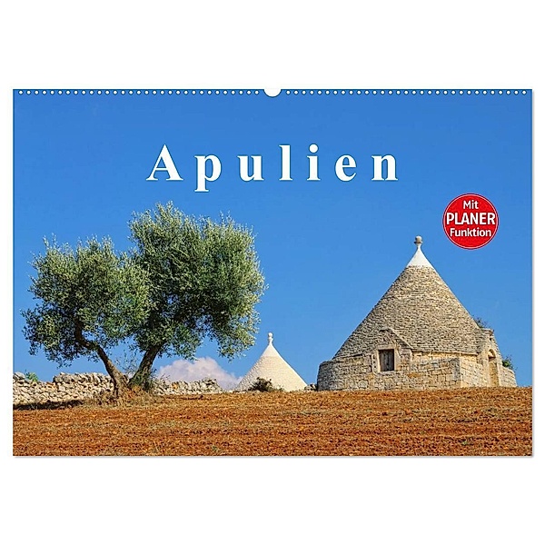 Apulien (Wandkalender 2024 DIN A2 quer), CALVENDO Monatskalender, LianeM
