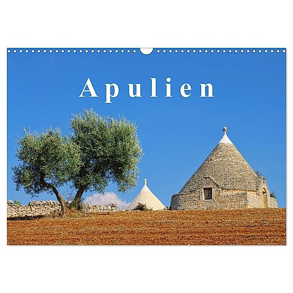 Apulien (Wandkalender 2024 DIN A3 quer), CALVENDO Monatskalender, LianeM