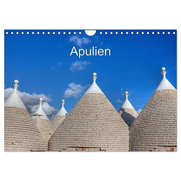 Apulien (Wandkalender 2024 DIN A4 quer), CALVENDO Monatskalender, Joana Kruse
