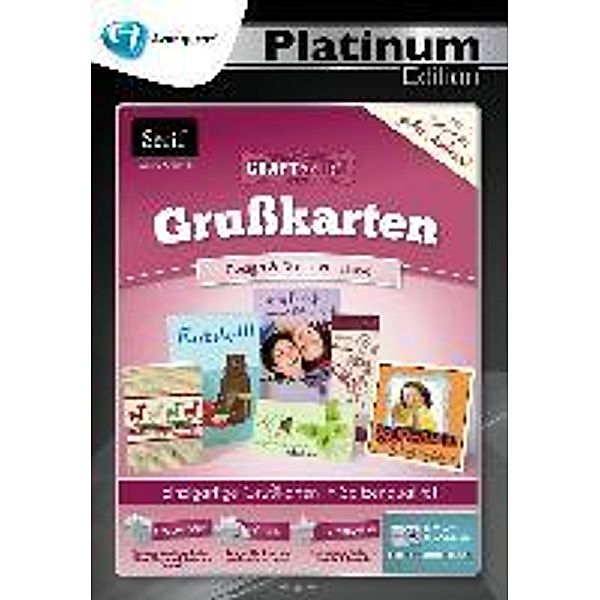 Aq Plat Ed. - Serif Craft Artist Grußkarten