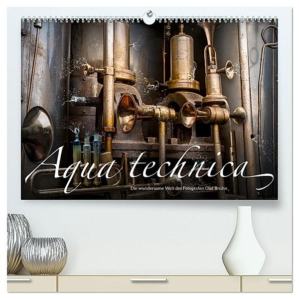 Aqua technica - Die wundersame Welt des Fotografen Olaf Bruhn (hochwertiger Premium Wandkalender 2024 DIN A2 quer), Kunstdruck in Hochglanz, Olaf Bruhn