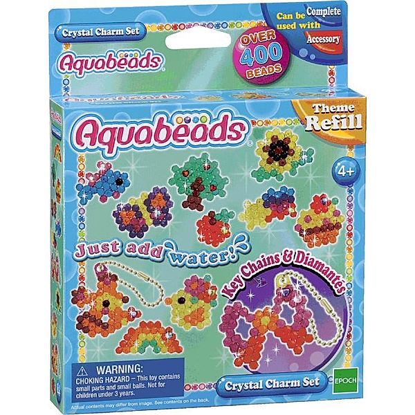 Aquabeads Kristallanhänger Set mit 400 Perlen